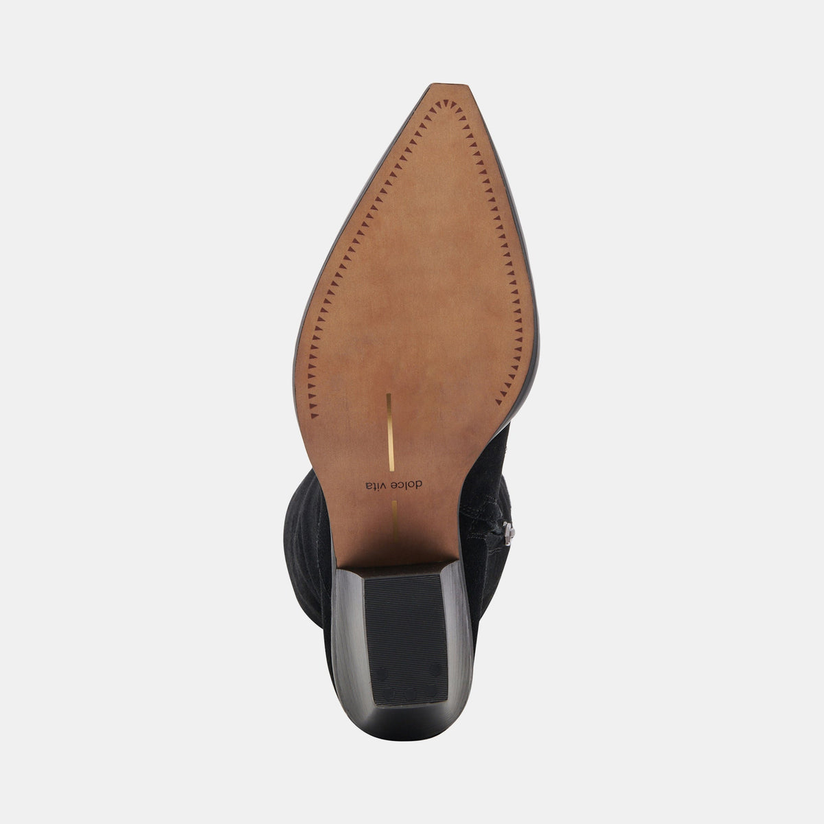 Dolce Vita Raj Extra Wide Calf Onyx Suede Boots