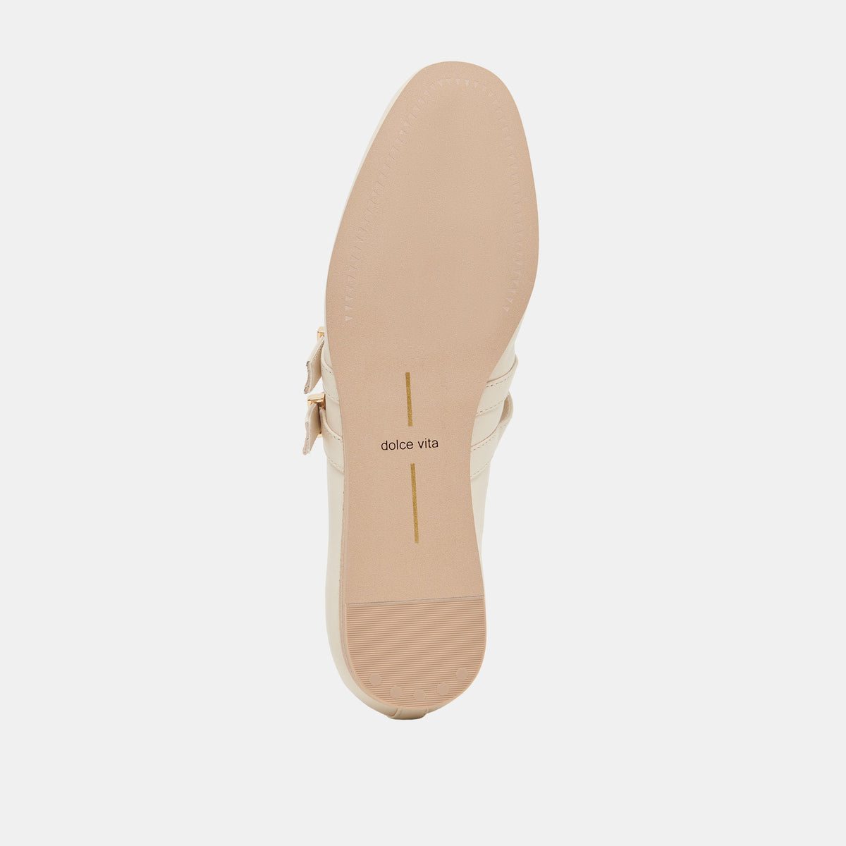 Dolce Vita BAYLEE BALLET FLATS IVORY LEATHER