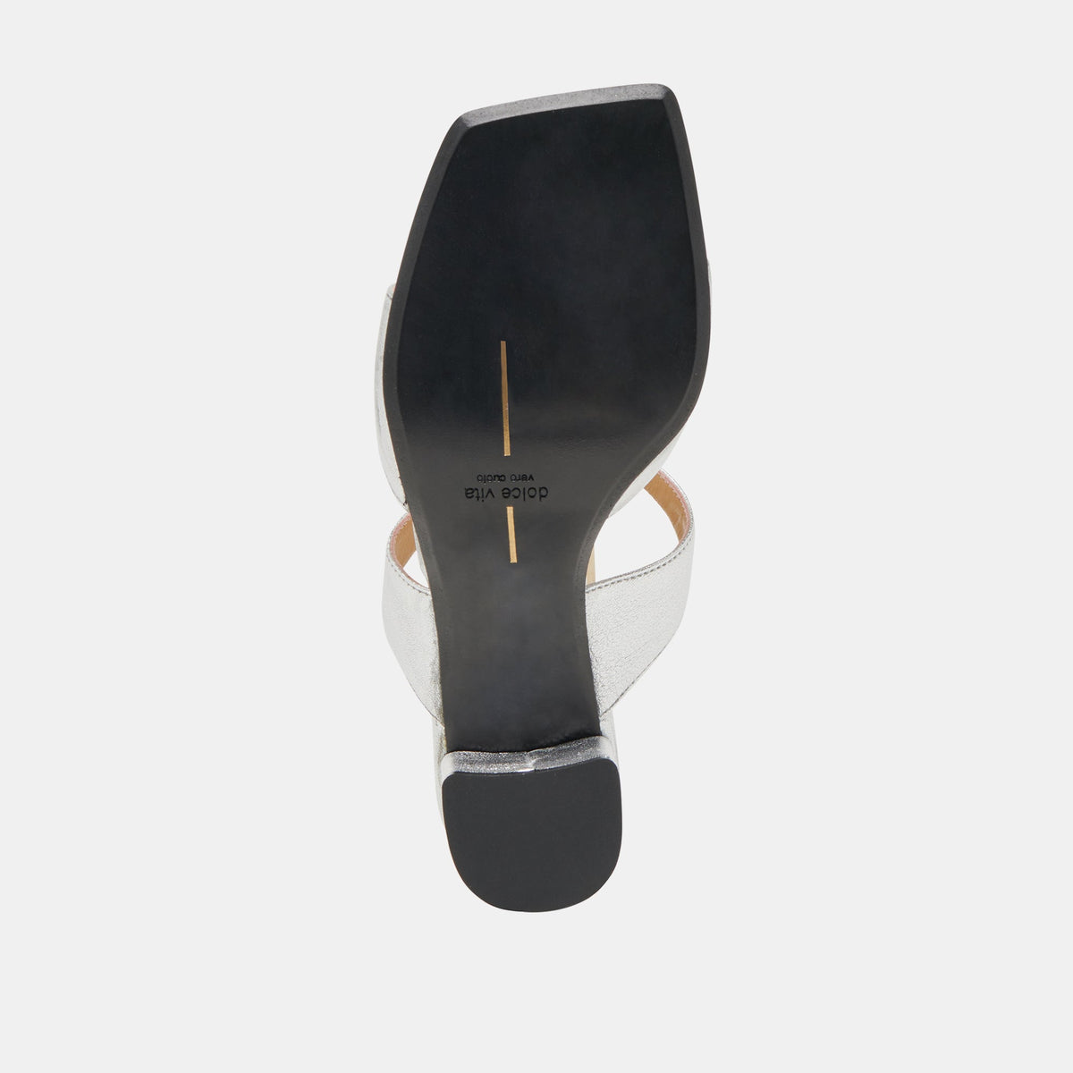 Dolce Vita SHANE HEELS SILVER METALLIC LEATHER
