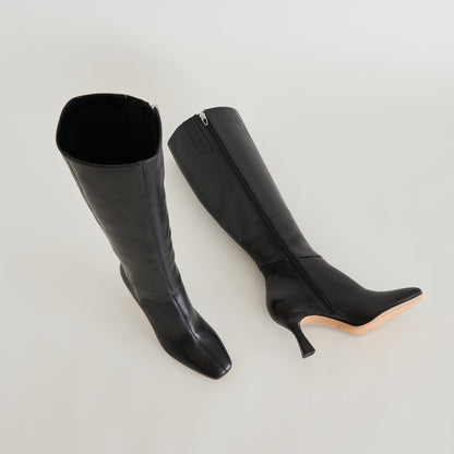 Dolce Vita Gyra Black Leather Boots