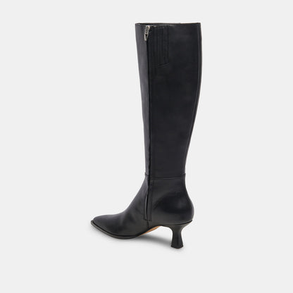 Dolce Vita Auggie Black Leather Boots