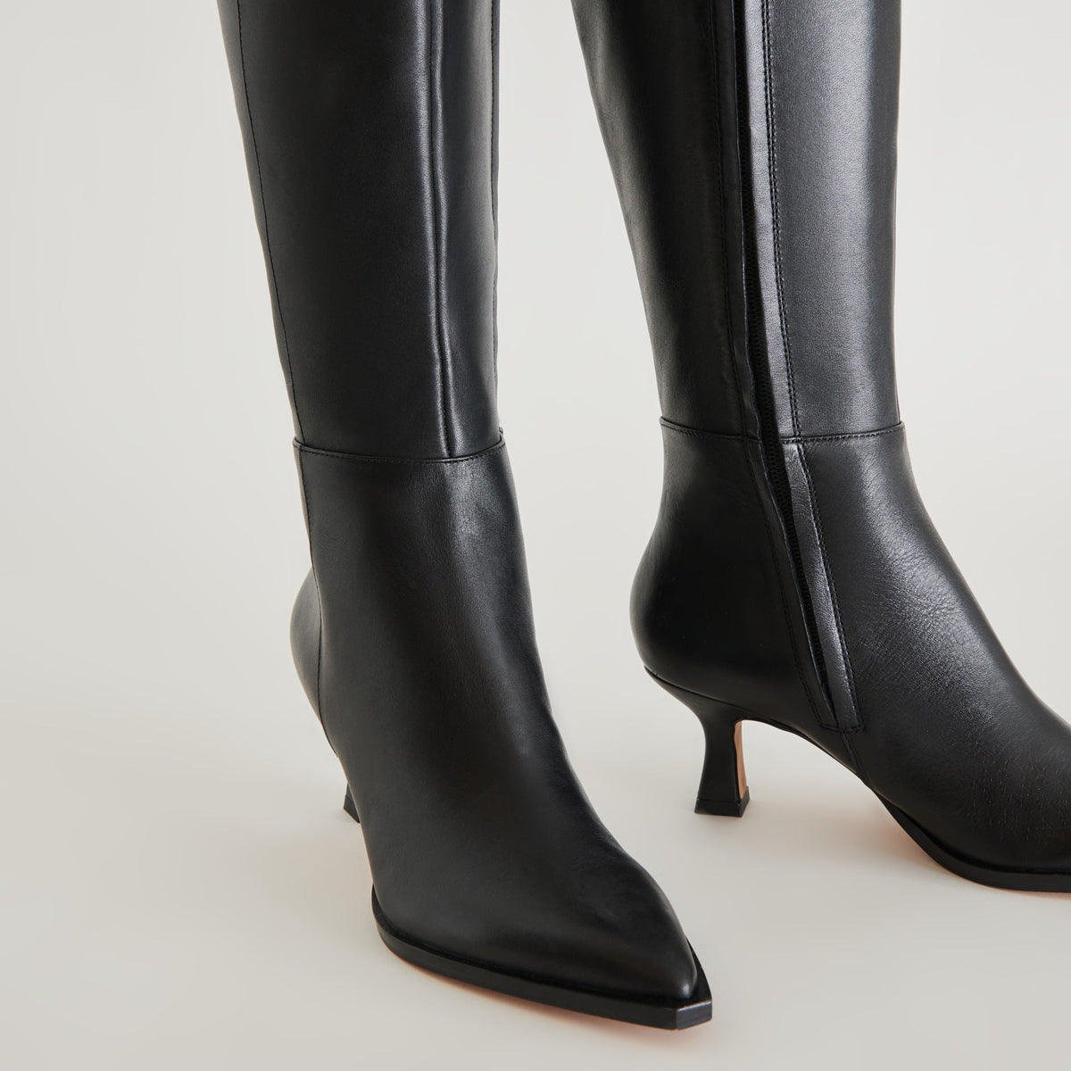 Dolce Vita Auggie Black Leather Boots