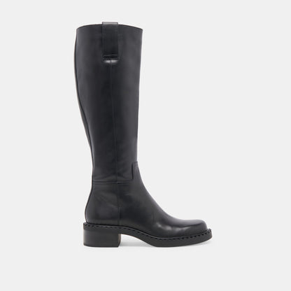 Dolce Vita Glory H2O Waterproof Black Leather Boots