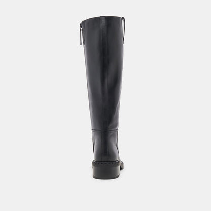 Dolce Vita Glory H2O Waterproof Black Leather Boots