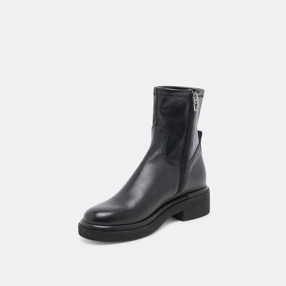 Dolce Vita Simaya H2O Waterproof Black Leather Boots