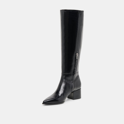 Dolce Vita Kirson Black Leather Boots