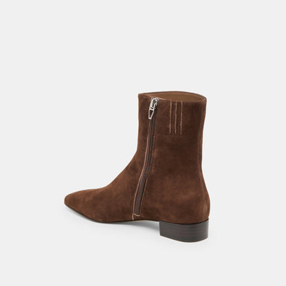 Dolce Vita Tarine Dk Brown Nubuck Booties