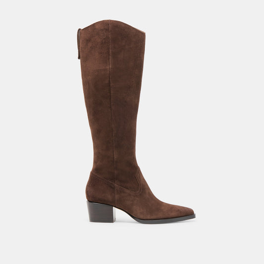 Dolce Vita Virona H2O Waterproof Dk Brown Suede Boots