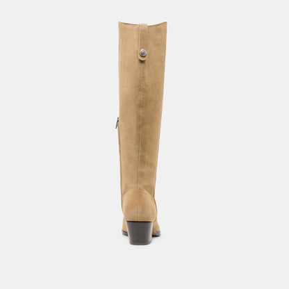 Dolce Vita Virona H2O Waterproof Dk Taupe Suede Boots