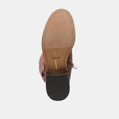 Dolce Vita Kilian H2O Waterproof Mahogany Suede Boots