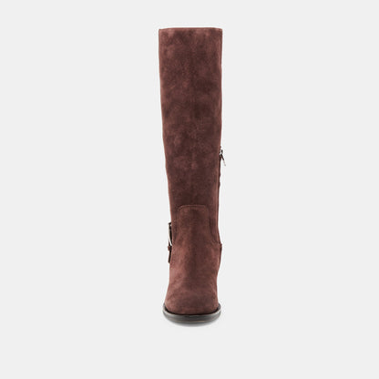 Dolce Vita Kilian H2O Waterproof Mahogany Suede Boots
