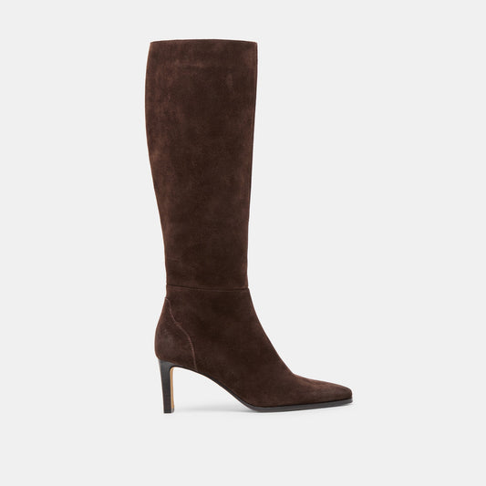 Dolce Vita Emmi Dk Brown Suede Boots