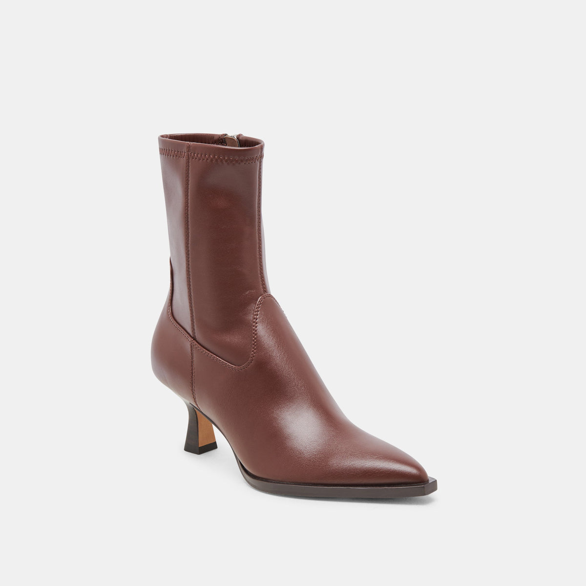Dolce Vita ARYA WIDE CALF BOOTS CHOCOLATE LEATHER