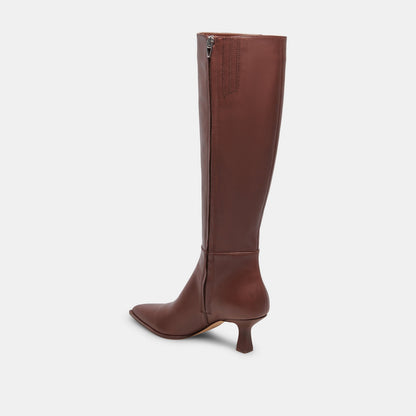 Dolce Vita Auggie Extra Wide Calf Chocolate Boots