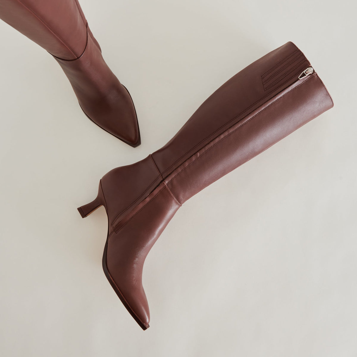 Dolce Vita Auggie Extra Wide Calf Chocolate Boots