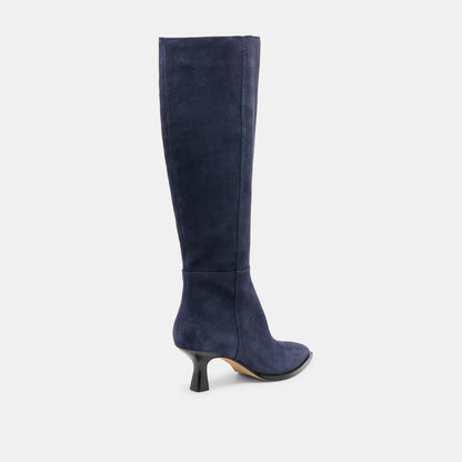Dolce Vita Auggie Navy Suede Boots