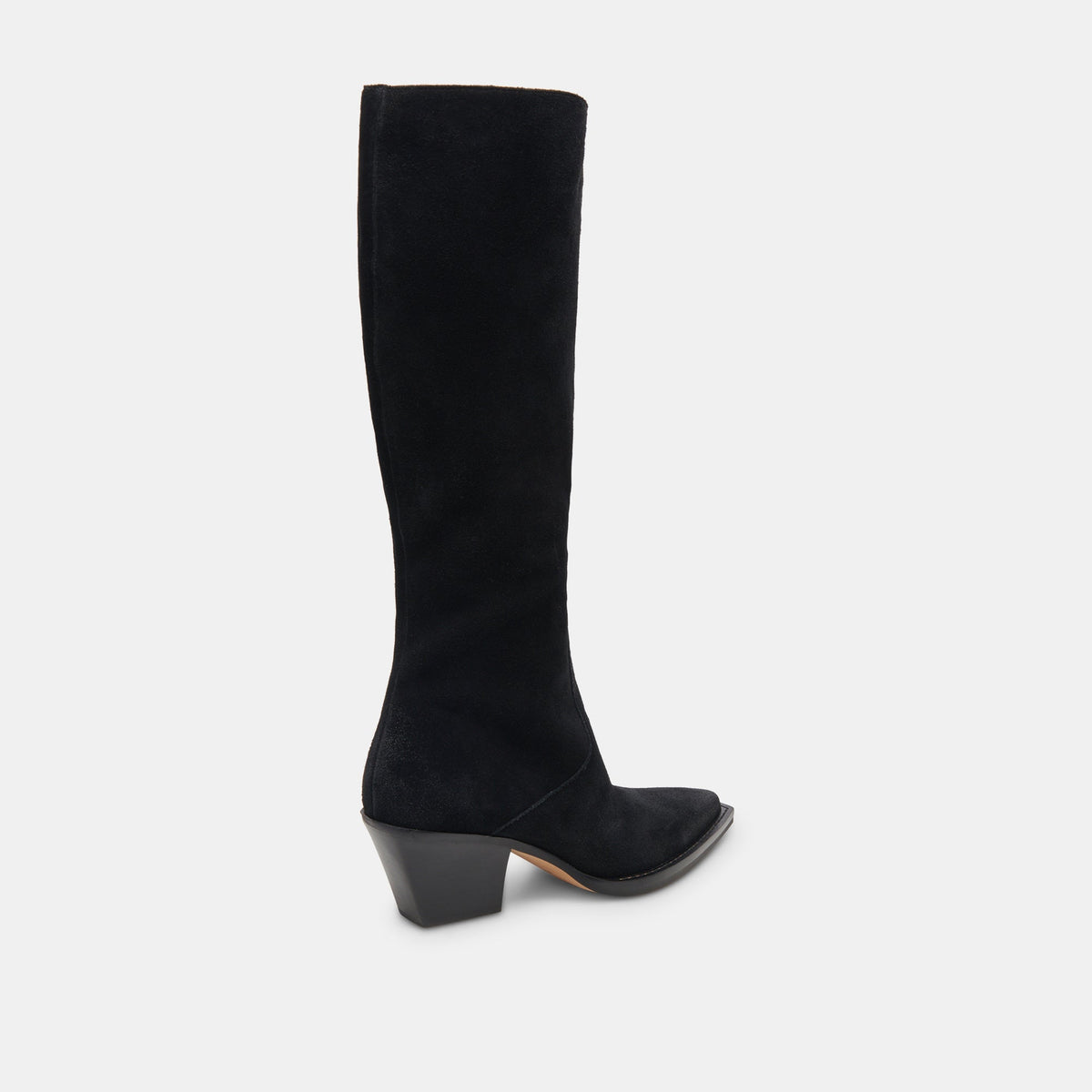 Dolce Vita RAJ Wide Calf Boots Onyx Suede