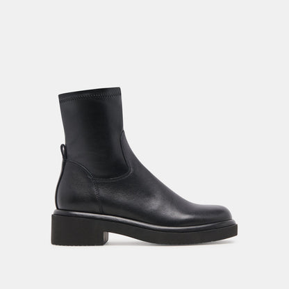 Dolce Vita Simaya H2O Wide Black Leather Boots