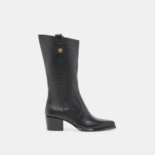 Dolce Vita Vern Black Leather Boots