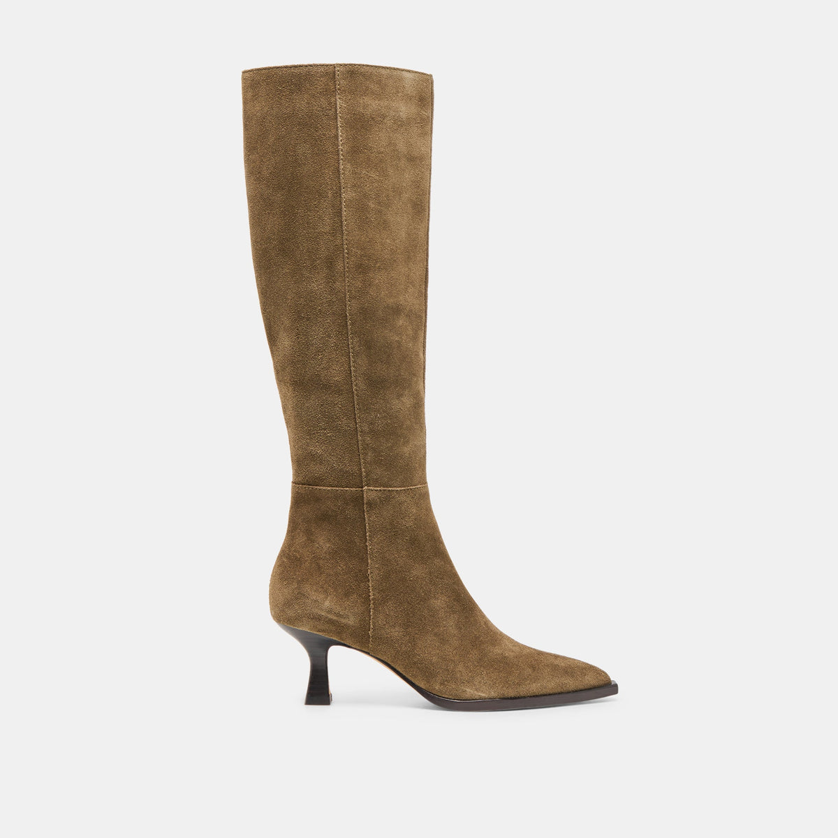 Dolce Vita Auggie Olive Suede Boots