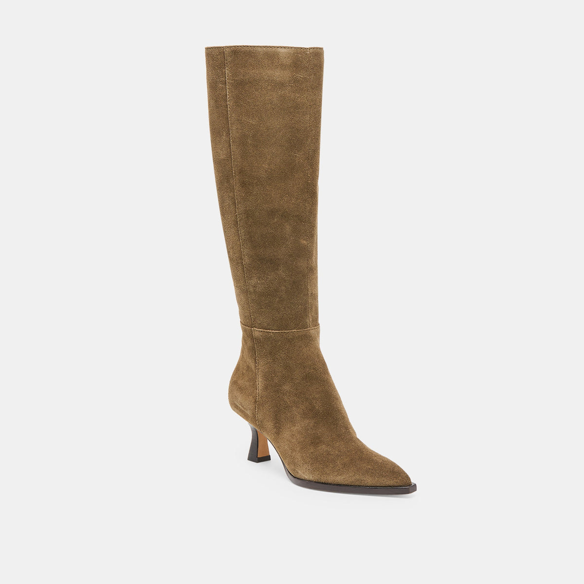 Dolce Vita Auggie Olive Suede Boots