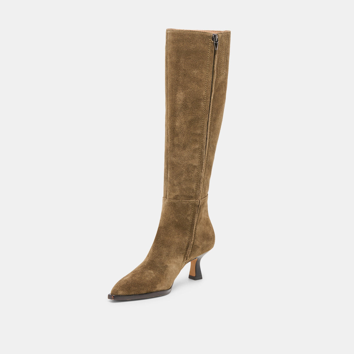 Dolce Vita Auggie Olive Suede Boots
