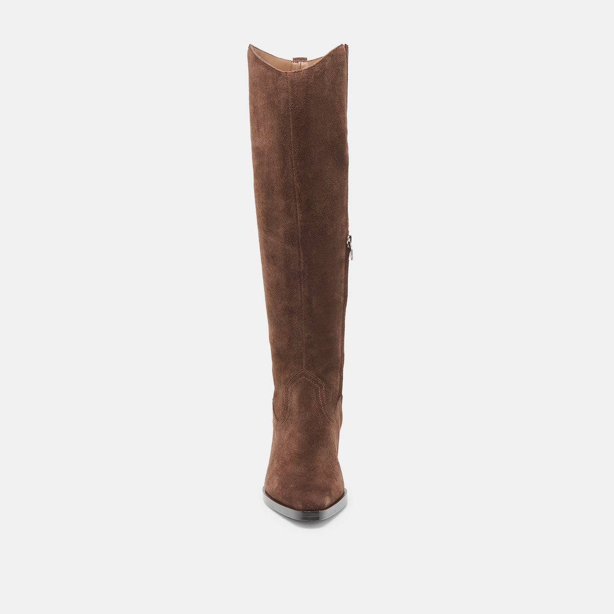 Dolce Vita Virona H2O Waterproof Dk Brown Suede Wide Calf Boots