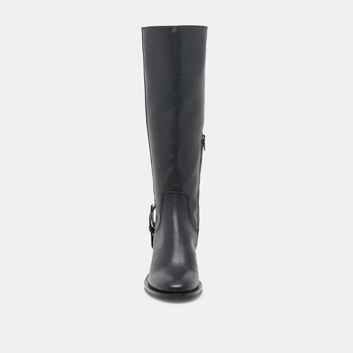 Dolce Vita Kilian H2O Waterproof Black Leather Wide Calf Boots