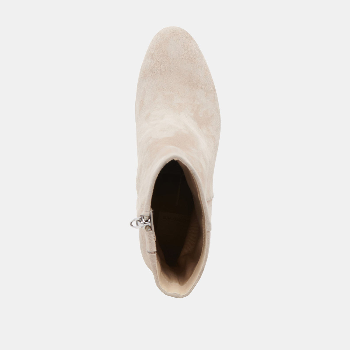Dolce Vita Suzy Wide Taupe Suede Booties