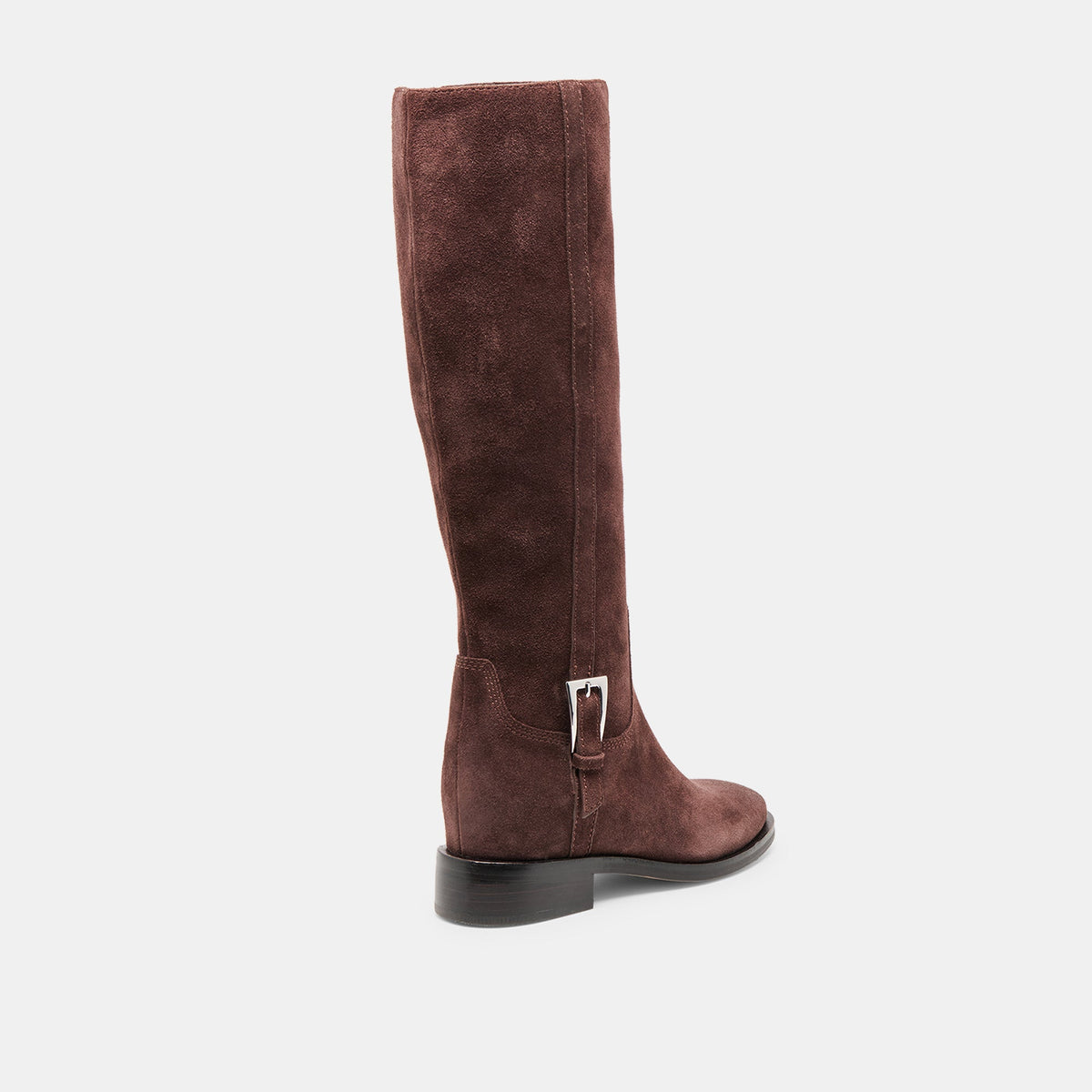 Dolce Vita Kilian H2O Waterproof Mahogany Suede Wide Calf Boots