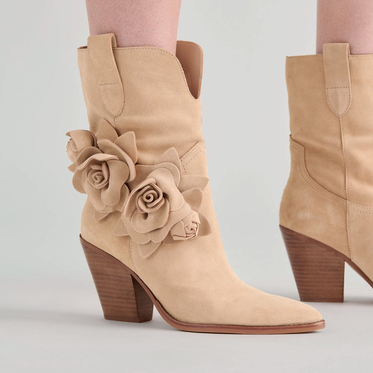 Dolce Vita Jakel Camel Suede Boots