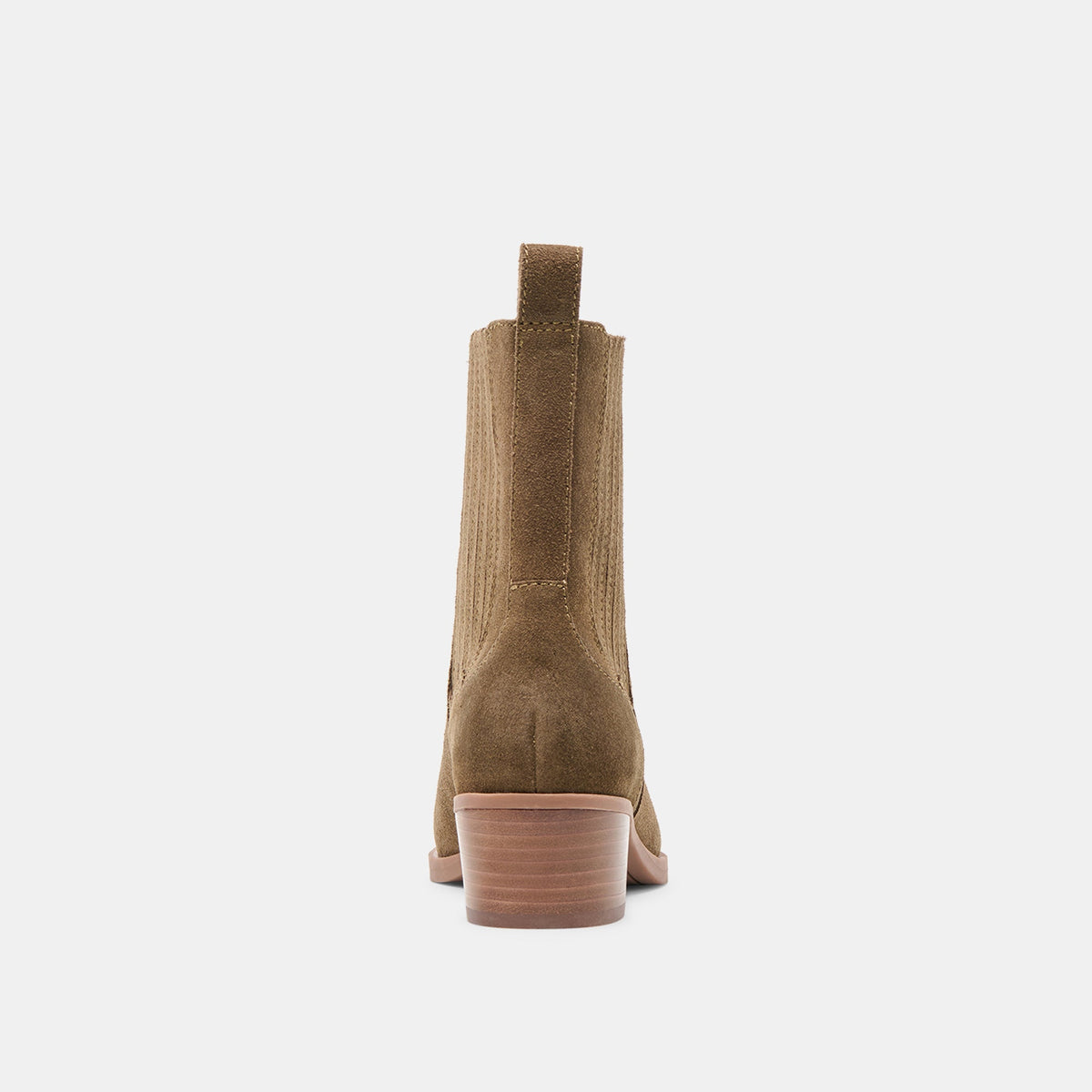 Dolce Vita Faint H2O Waterproof Olive Suede Booties
