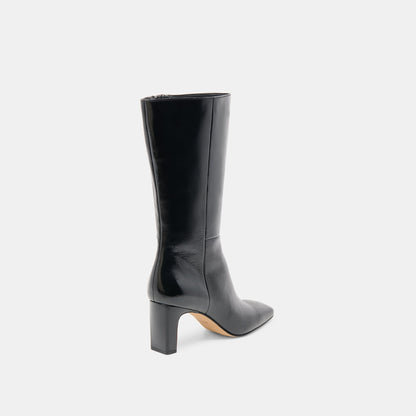 Dolce Vita Riggs Black Leather Boots