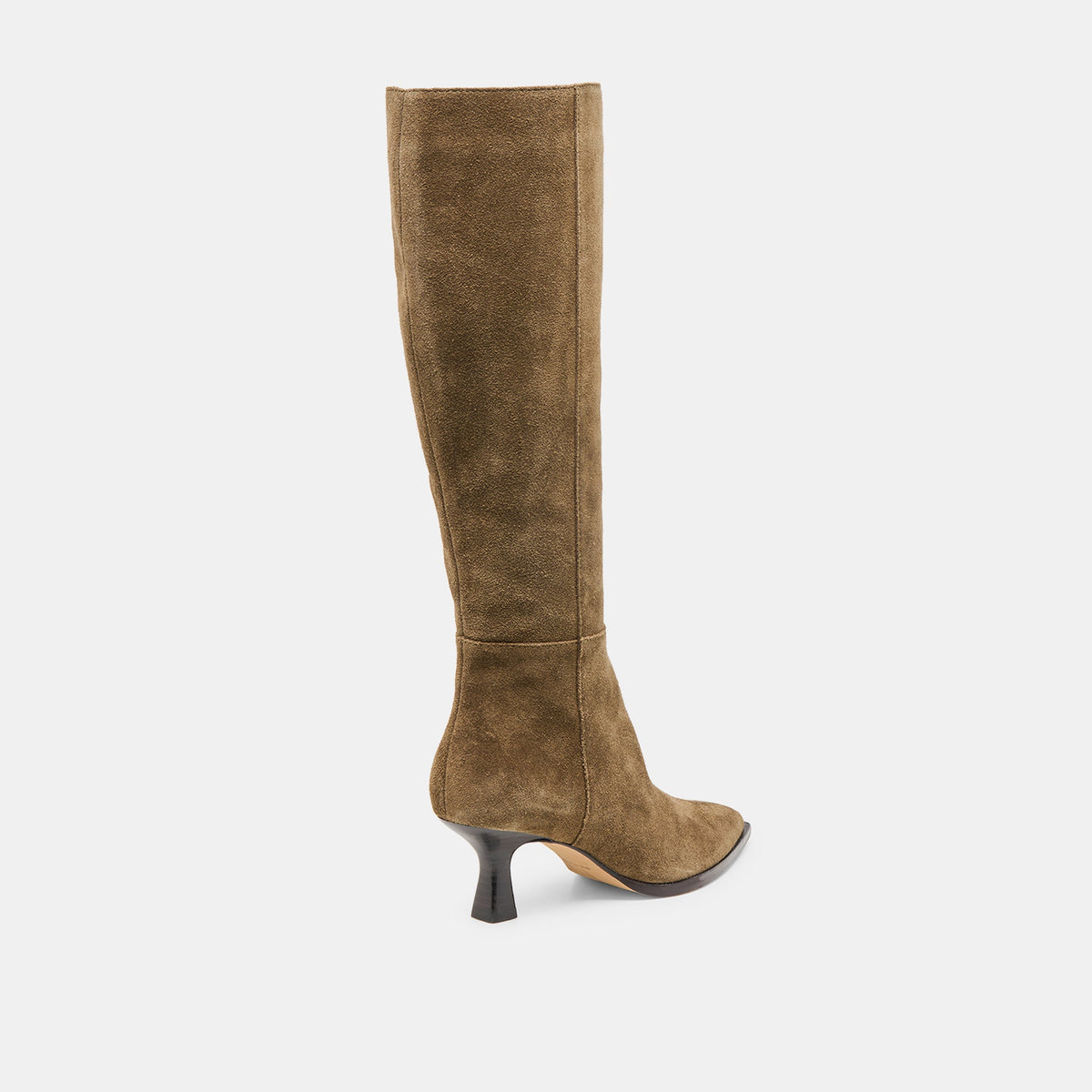 Dolce Vita Auggie Olive Suede Wide Calf Boots