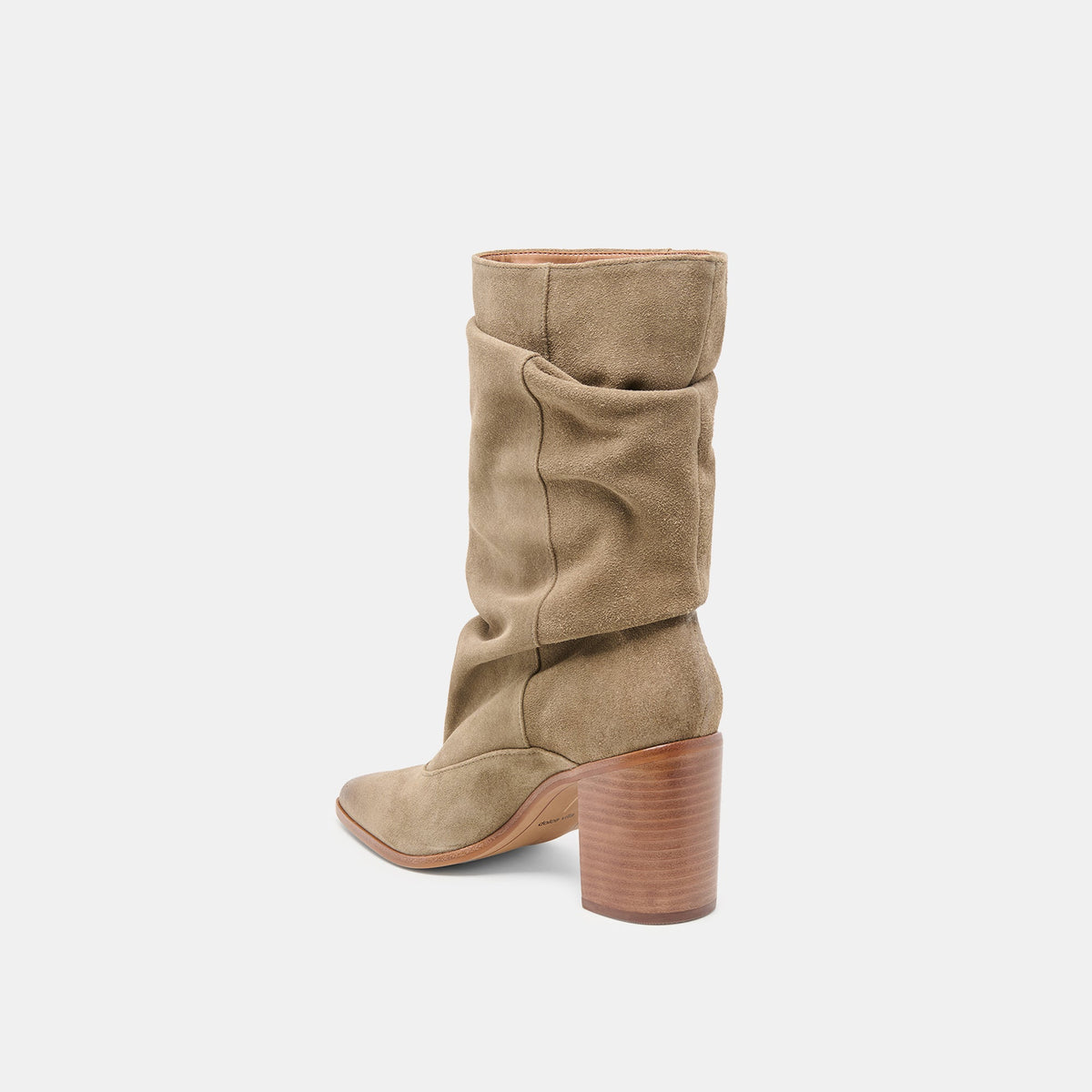Dolce Vita Talina Olive Suede Boots