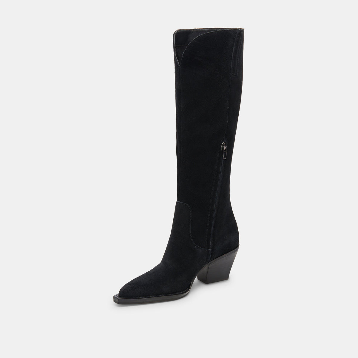 Dolce Vita Raj Boots in Onyx Suede