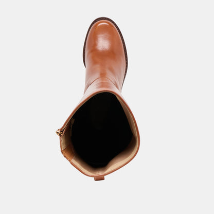 Dolce Vita Lucyle Tan Leather Boots