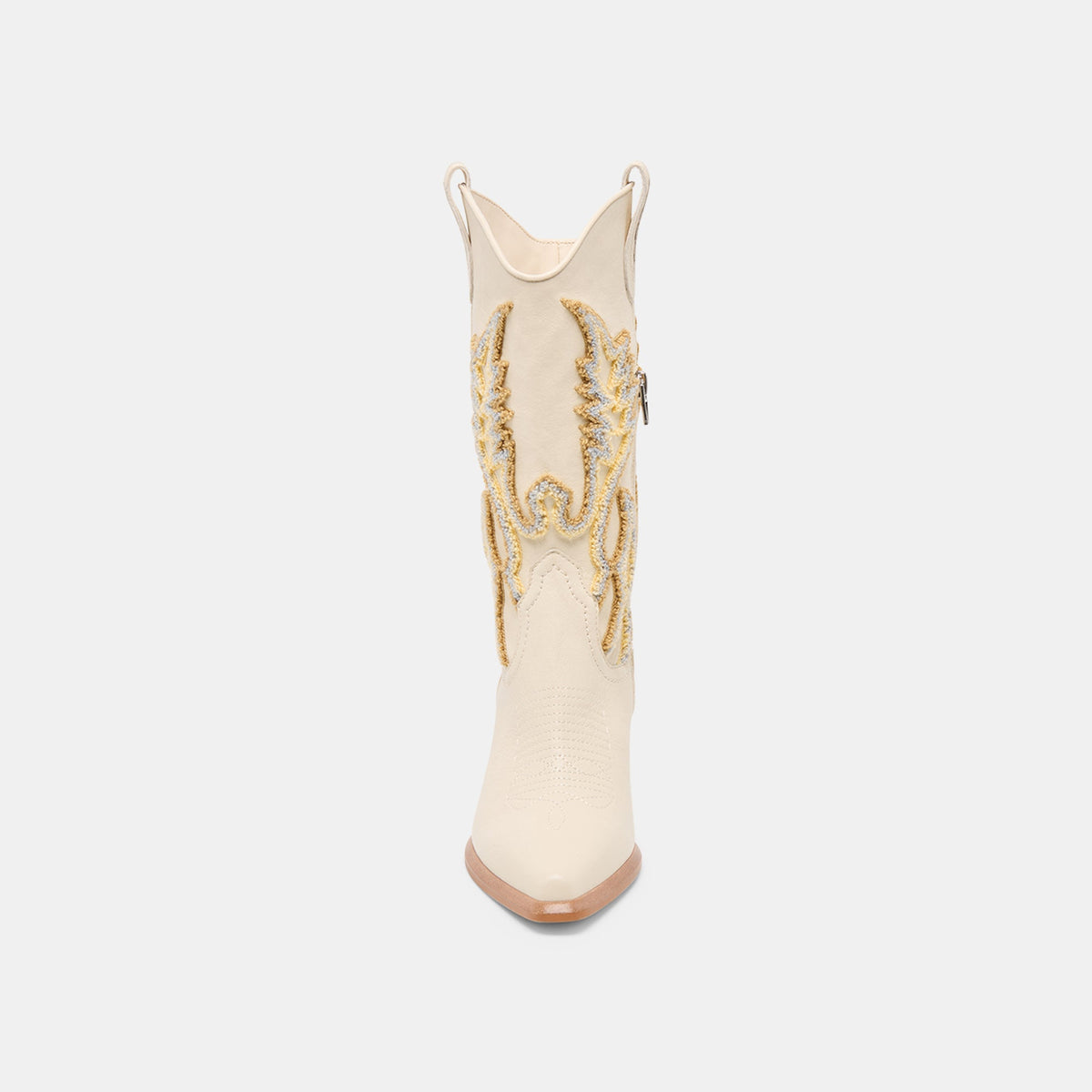 Dolce Vita Vila Ivory Leather Boots