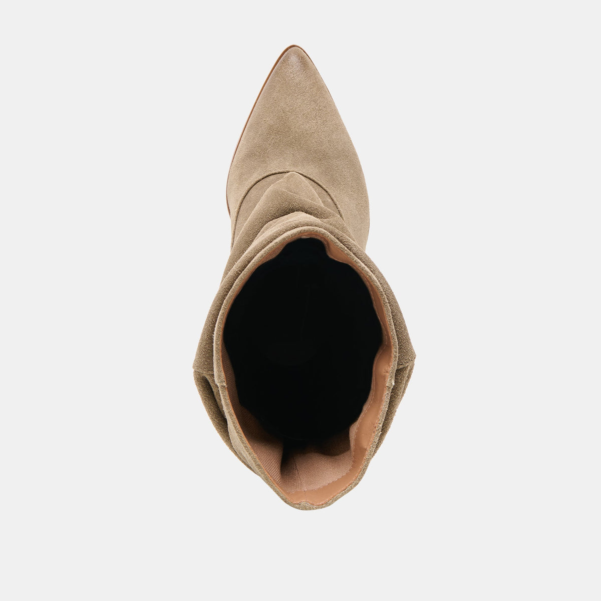 Dolce Vita Talina Olive Suede Wide Calf Boots
