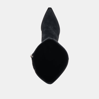 Dolce Vita AUGGIE WIDE CALF BOOTS ONYX SUEDE
