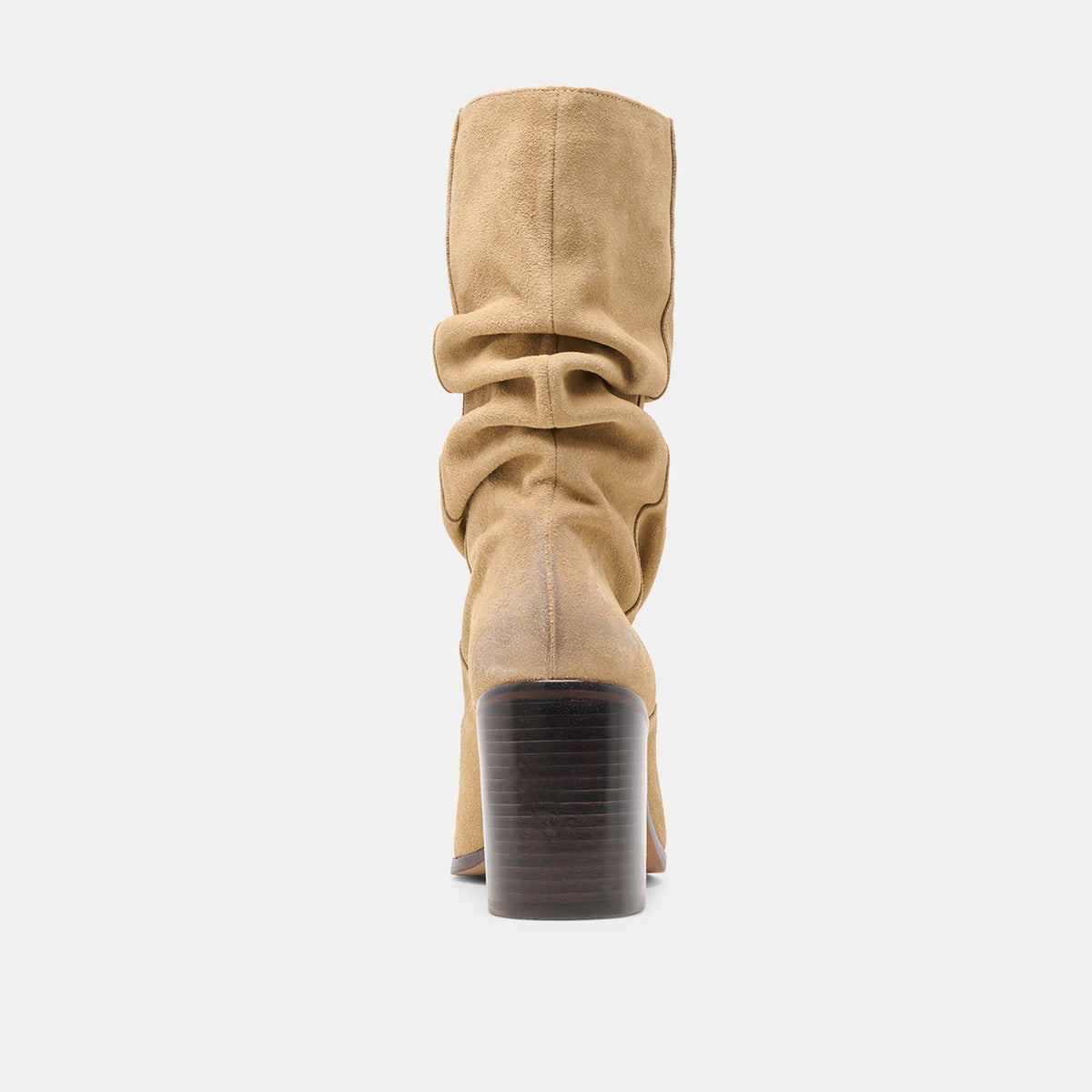 Dolce Vita Talina Dk Taupe Suede Wide Calf Boots