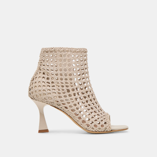 Dolce Vita Quin Bone Woven Leather Heels