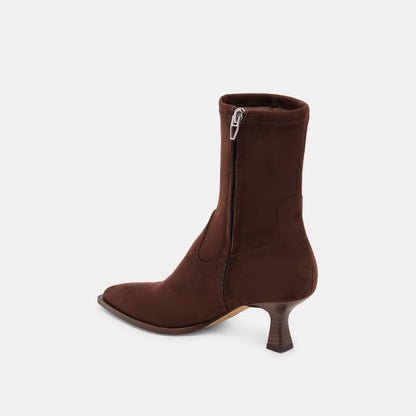 Dolce Vita ARYA WIDE CALF BOOTS DK BROWN STELLA SUEDE