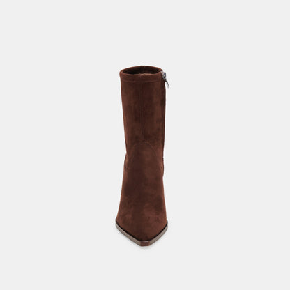 Dolce Vita ARYA WIDE CALF BOOTS DK BROWN STELLA SUEDE