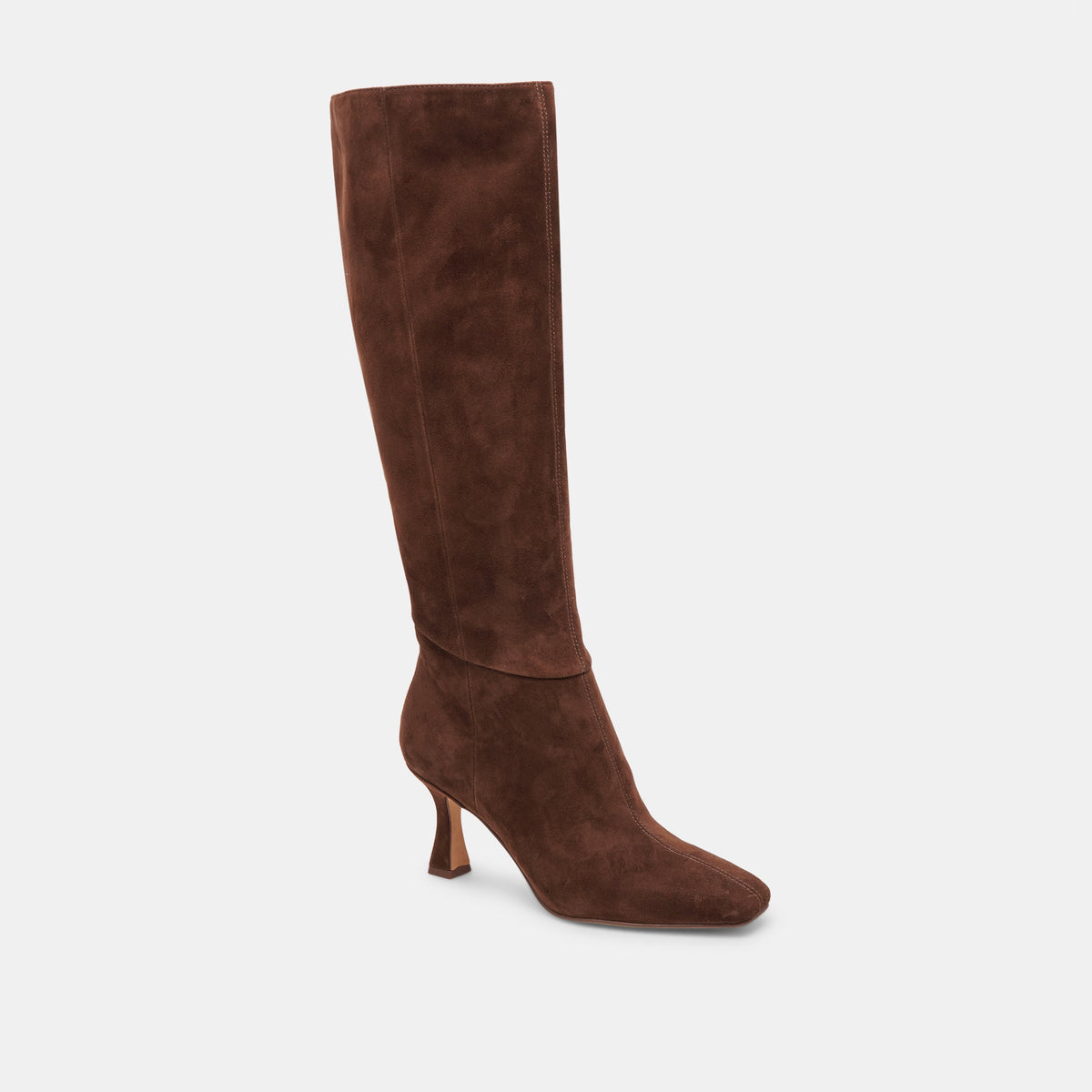 Dolce Vita Gyra Extra Wide Calf Brown Suede Boots
