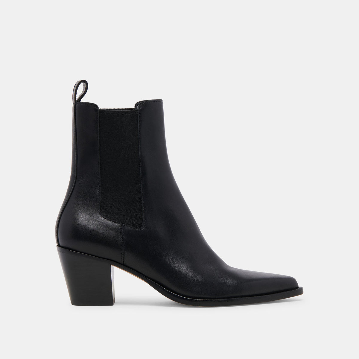 Dolce Vita Shadie H2O Waterproof Black Leather Booties