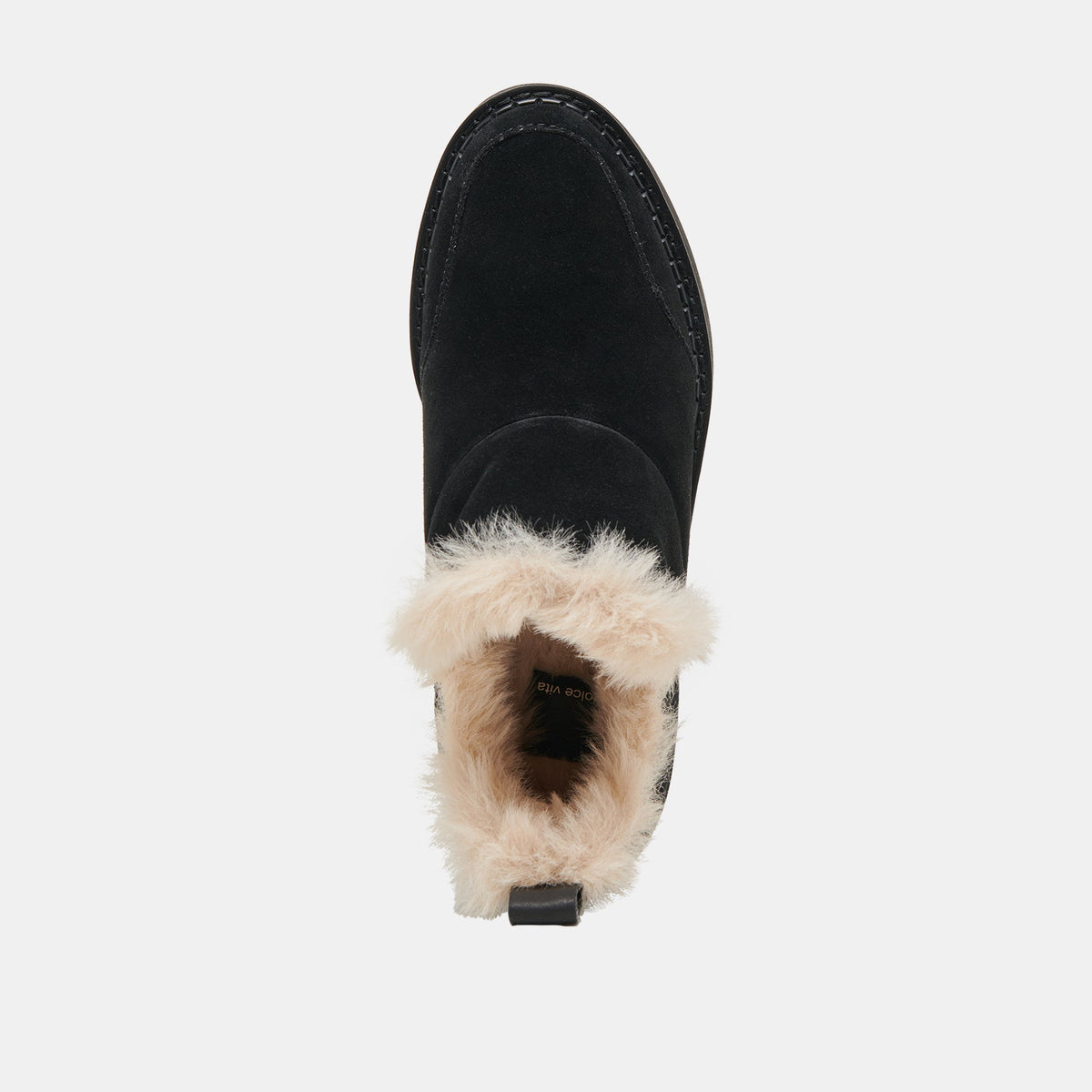 Dolce Vita Ardy Plush H2O Waterproof Onyx Suede Booties