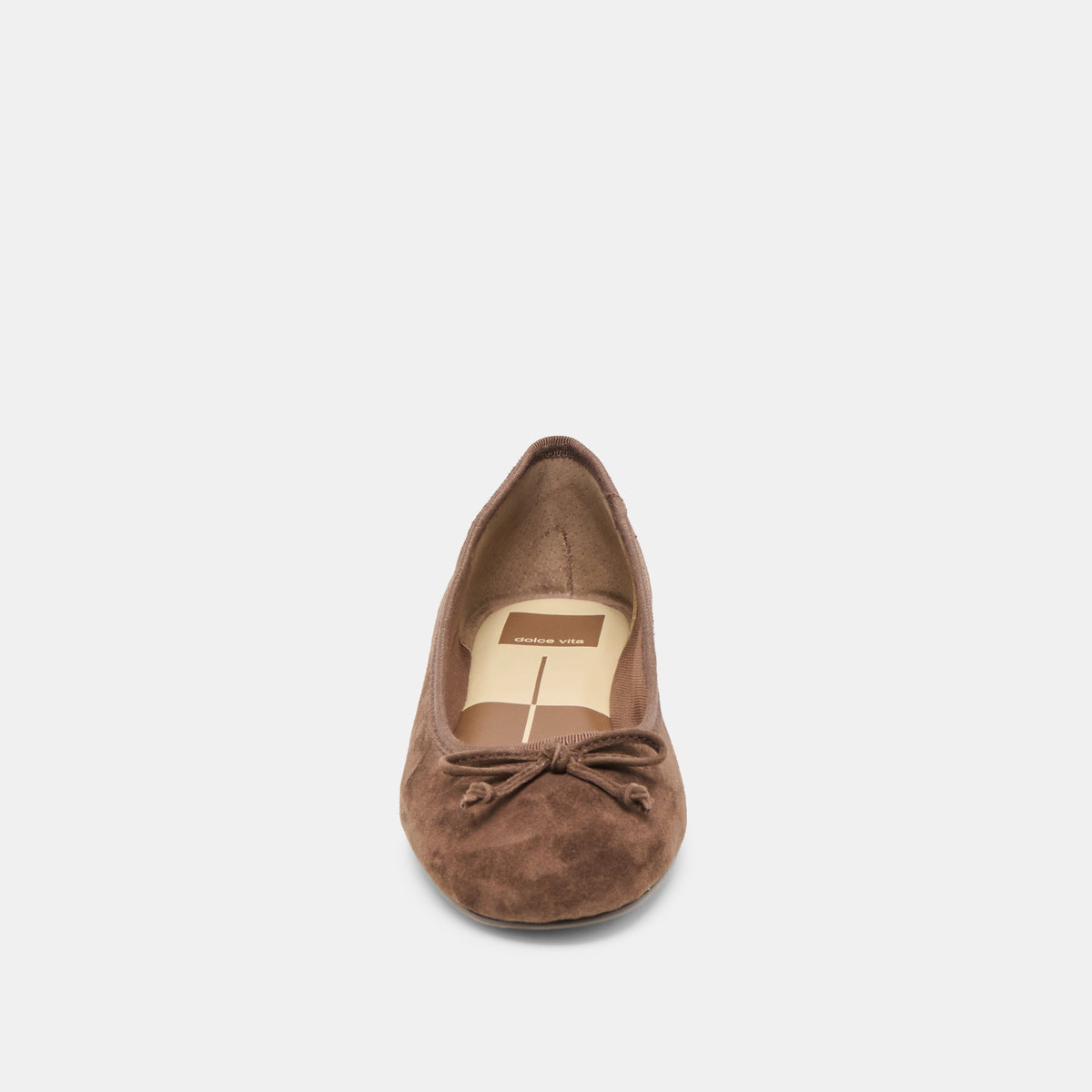 Dolce Vita Ritla Dk Brown Suede Ballet Flats