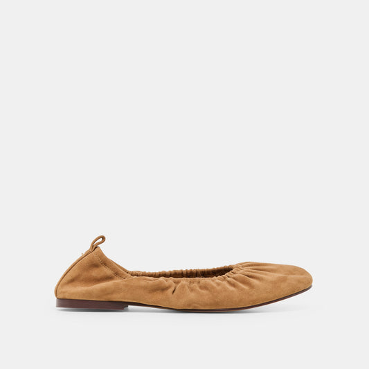 Dolce Vita Conrad Lt Brown Suede Ballet Flats