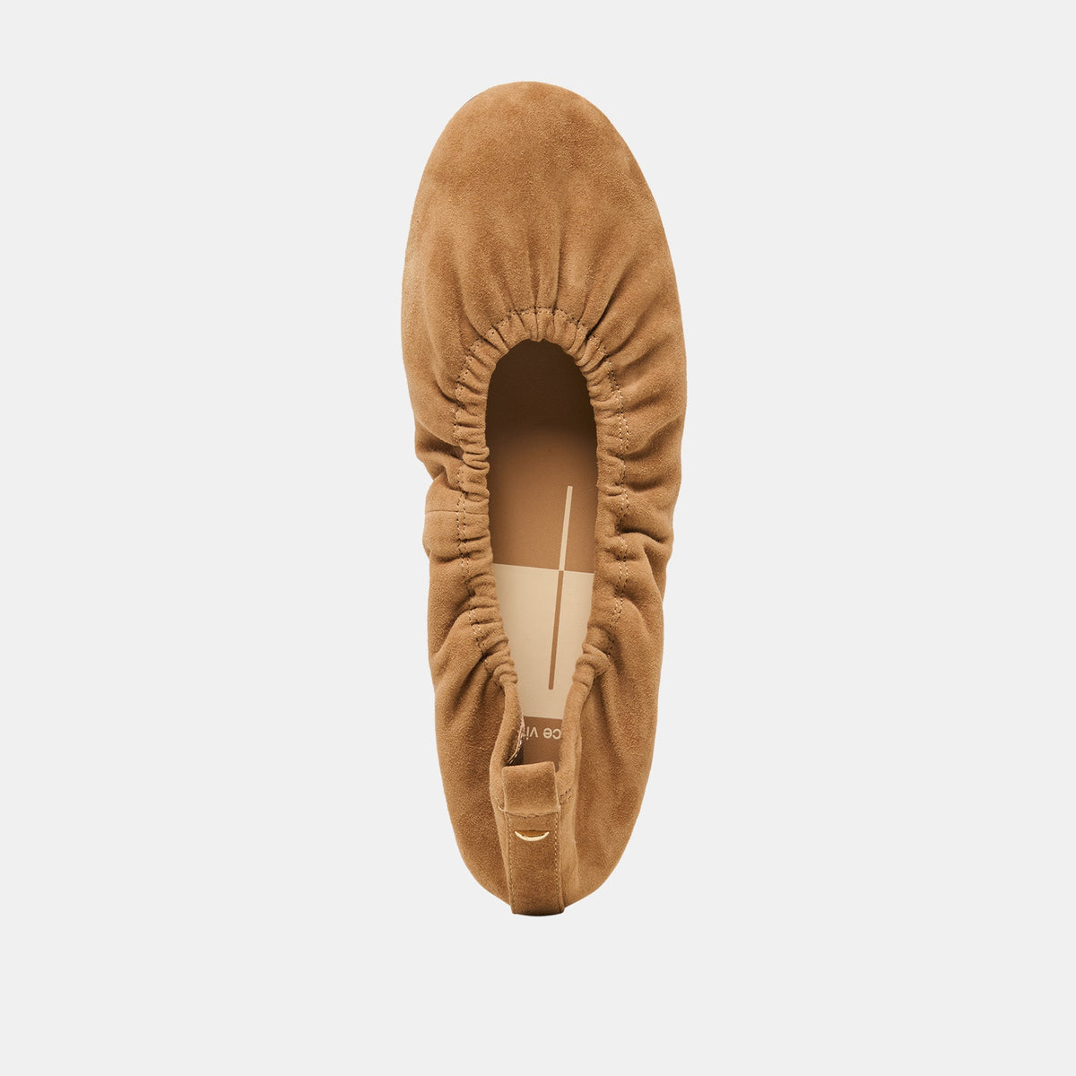 Dolce Vita Conrad Lt Brown Suede Ballet Flats